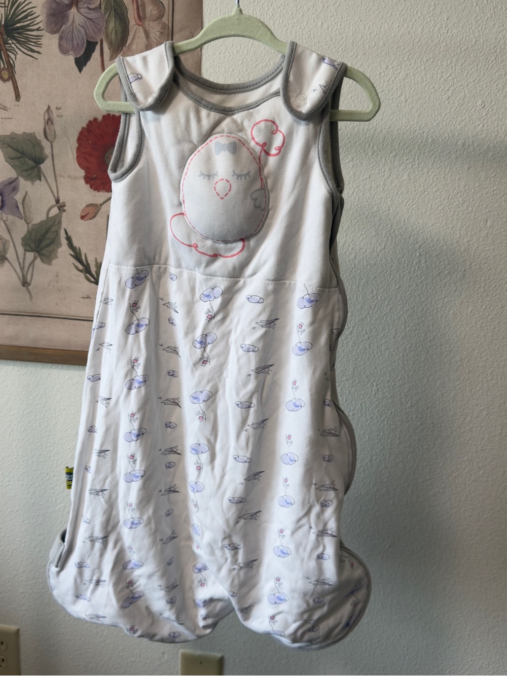 Nested Bean Zen Sack Classic Baby Sleep Sack Cotton Medium 6-15 Months